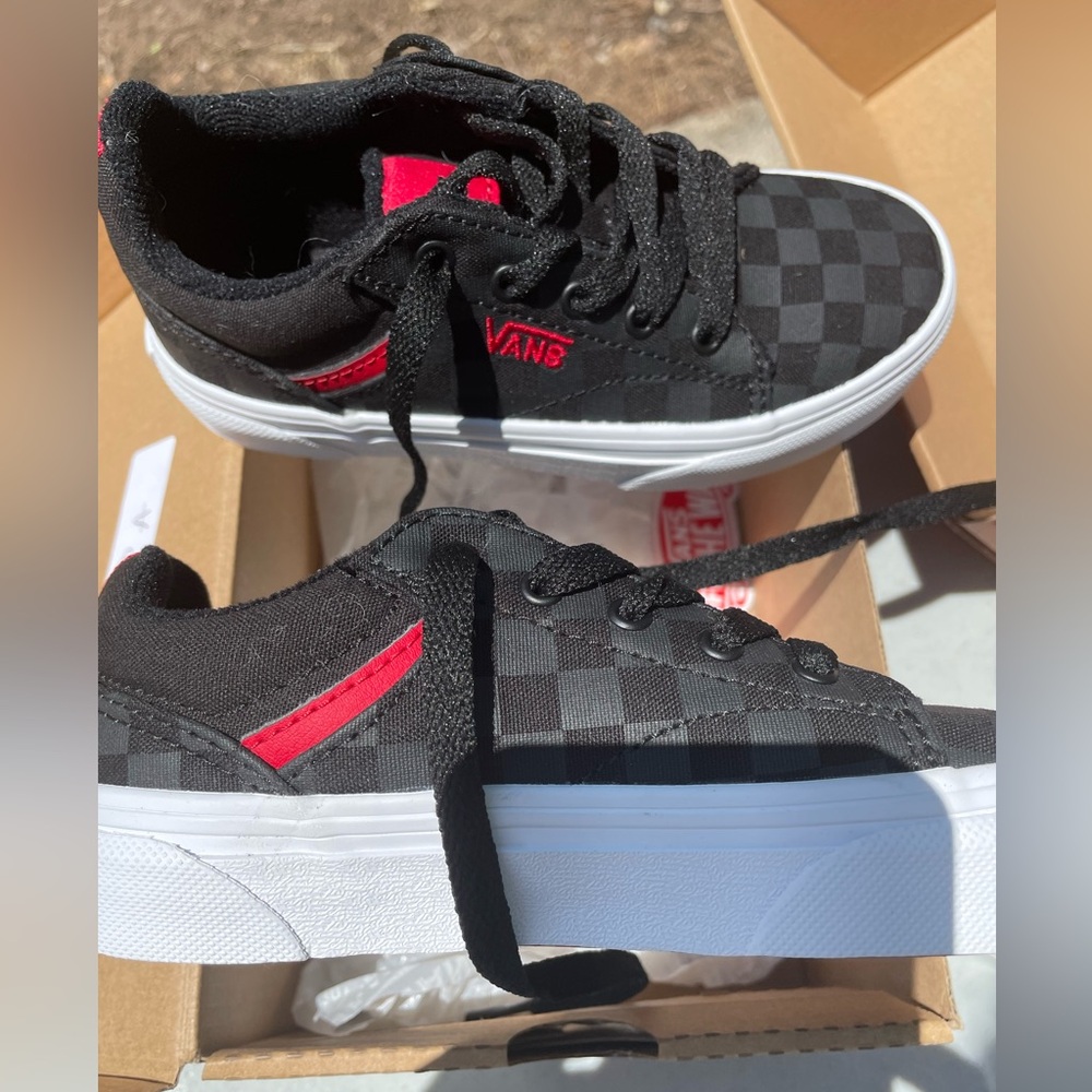 Boys Vans size 12